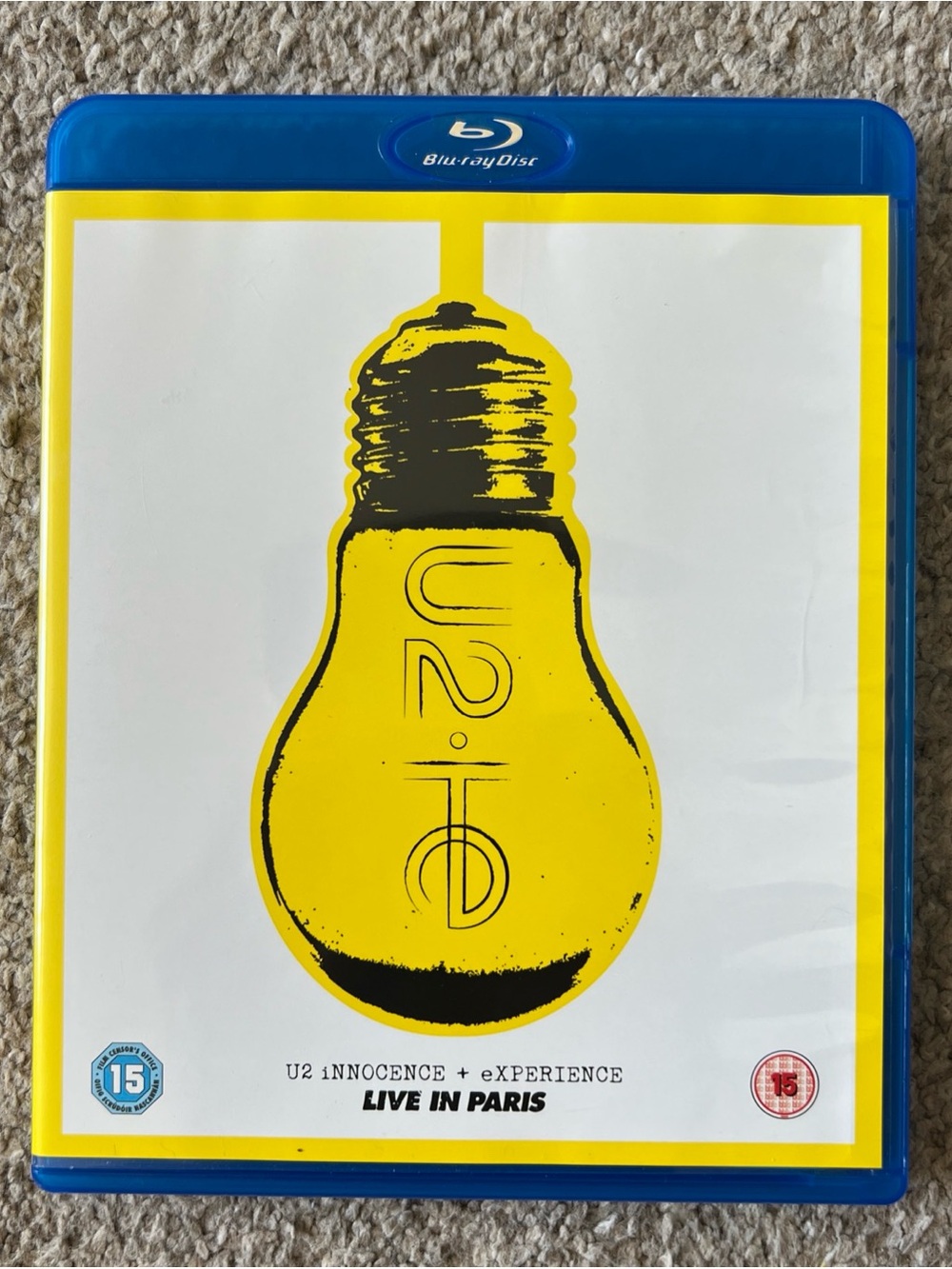 U2 Innocence + Experience: Live in Paris Blu-ray - live concert